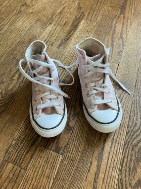 Converse Hi Tops Kids size 13 pink